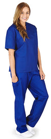 Natural Workwear Uniform - Unisex - Premium Medical Nurse Scrubs Set - XXS - 3XL