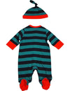 Offspring - Baby Boys Long Sleeve Coverall and Hat