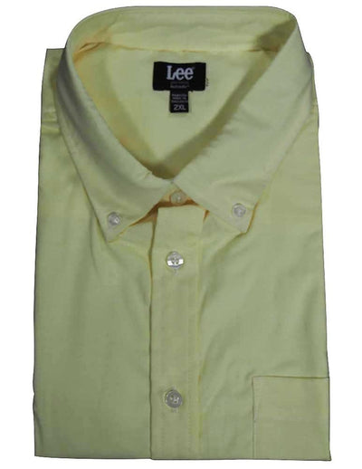 Lee - Mens Big Short Sleeve Oxford Shirt