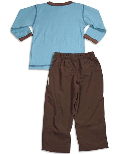 Mis Tee V-Us - Little Boys Long Sleeve Pant Set