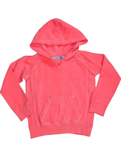 Play Six - Little Girls' Long Sleeve Hooded Sweatshirt