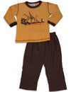 Mis Tee V-Us - Little Boys Long Sleeve Pant Set