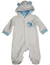 Happi by Dena - Baby Boys Long Sleeve Footed Coverall