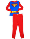 Superman - Little Boys Long Sleeve Superman Pajamas