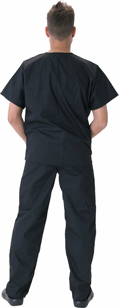 Natural Workwear Mens EDS Medical Dental Uniform - Premium Scrubs Set XXS - 3XL