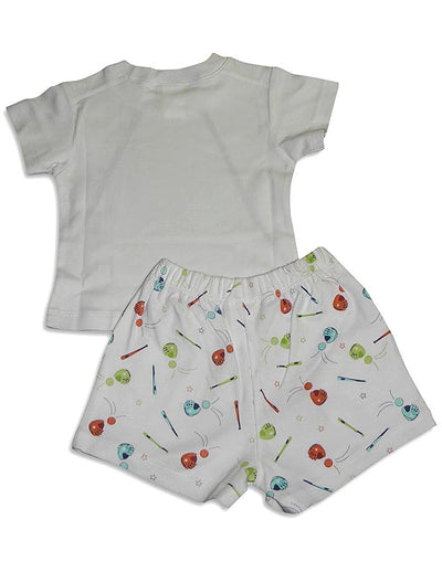 Snopea - Baby Boys Short Sleeve Classic Cars Short Set