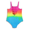 Happy Kids - Little Girls' One Piece Tie Dyed Bathing Suit Runs 2 Sizes Small