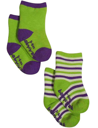 Mak the Yak - Little Boys' Bootie Sock (Pack of 2)