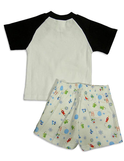 Snopea - Baby Boys Short Sleeve Fish Short Set