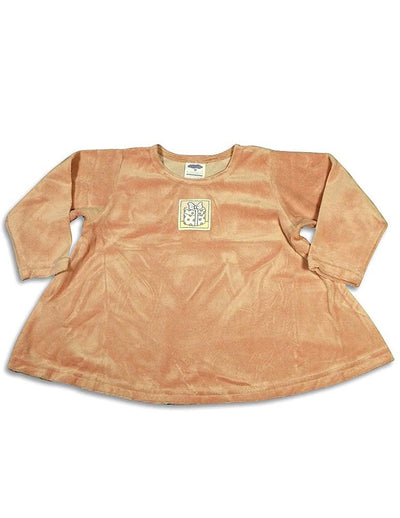 Mulberribush - Little Girls Long Sleeve Swing Top