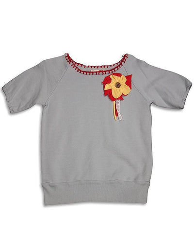 Dinky Souvenir - Big Girls' Short Sleeve Sweatshirt