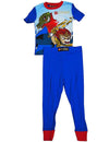 Superhero - Little Boys Short Sleeve Long Leg Pajamas