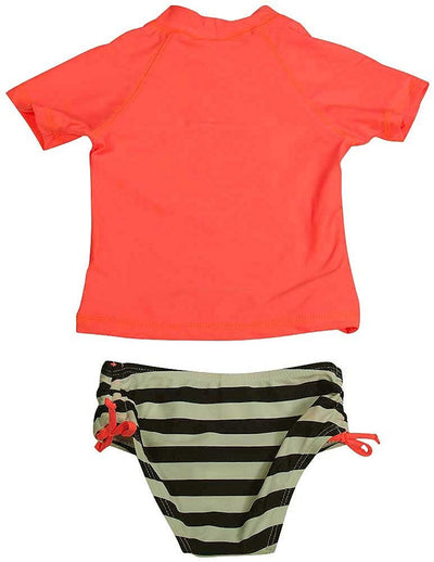 Osh Kosh B'gosh - Little Girls 2 Piece UPF 50+ Rashguard Swim Set