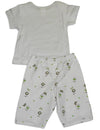 Snopea - Baby Girls Short Sleeve Capri Pant Set