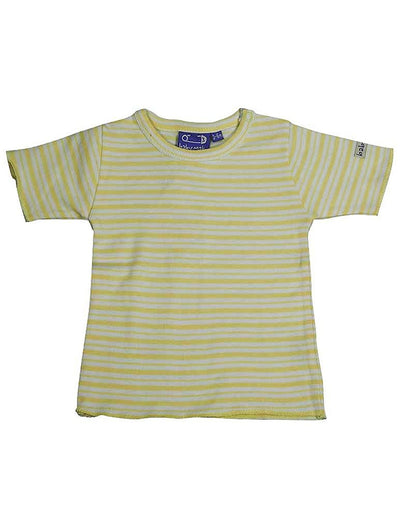 Mak the Yak - Baby Boys Striped Short Sleeve Top