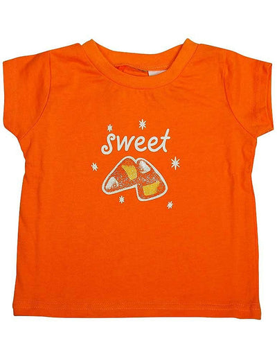 Private Label - Baby Girls Short Sleeved Halloween Tee