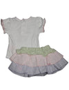 Baby Headquarters - Baby Girls Short Sleeve Skirt Set