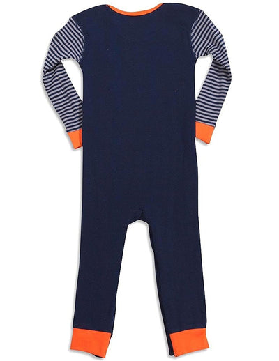 Petit Lem - Baby Boys Long Sleeve Guitar Gorilla Coverall