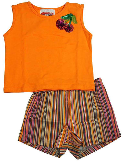 Rubbies - Little Girls 2 Piece Short Set