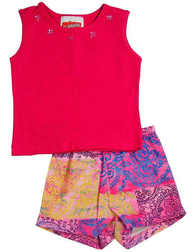 Rubbies - Little Girls 2 Piece Short Set