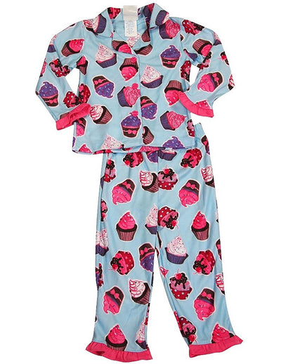 Bunz Kidz - Baby Girls 3 Piece Robe and Pajama Set