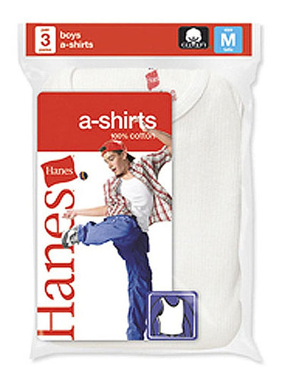 Hanes - Little Boys (Pack of 3) Ribbed A Shirts, B3723