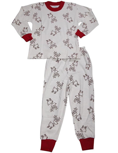 Sara's Prints - Little Boys Long Sleeve Pajamas