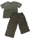 Mish - Little Boys Short Sleeve Pant Set