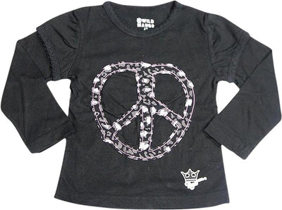 Wild Mango - Little Girls Long Sleeve Tee - 9 Color / Graphic Combomations