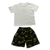 Dogwood - Little Boys Short Sleeve Camouflage Short Set