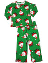 Sara's Prints - Little Girls Long Sleeve Pajamas