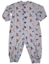 New Potatoes - Baby Boys Long Sleeve Cotton Coverall - 4 Fun Patterns - 30 Day Guarantee