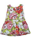 Queen Bee - Little Girls Floral Dress