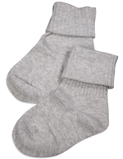 Tic Tac Toe - Little Girls' Triple Roll Socks