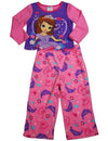 Sofia the First - Little Girls Sofia the First Long Sleeve Fleece Pajamas