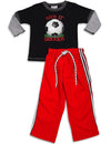 Mis Tee V-Us - Little Boys Long Sleeve Pant Set