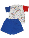 Snopea - Baby Boys Short Sleeve Classic Cars Short Set