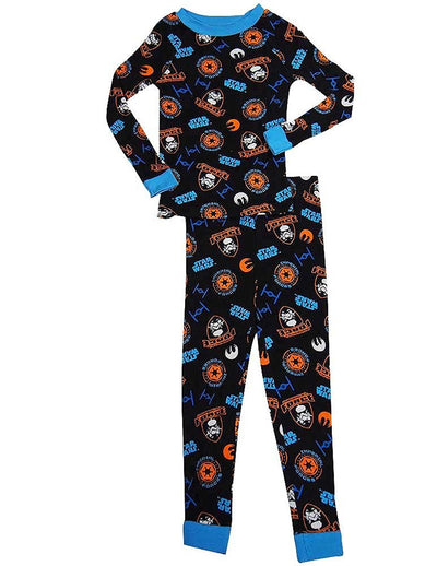 Star Wars - Little Boys Long Sleeve Pajamas