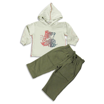 Mish - Baby Boys Long Sleeve Hoodie Pant Set