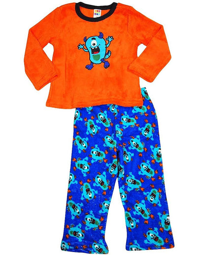 Healthtex - Baby Boys Long Sleeve Monster Pajama Set