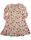 Sara's Prints - Little Girls Puffed Long Sleeve Nightgown