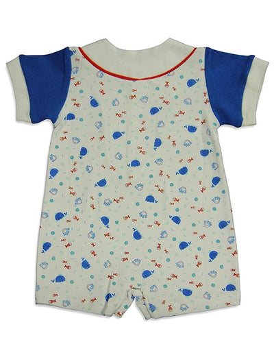 SnoPea - Baby Boys Short Sleeve Shortall