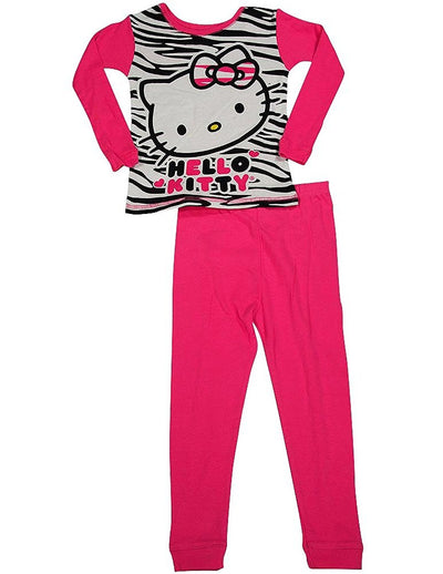 Hello Kitty - Big Girls Long Sleeve Hello Kitty Pajamas