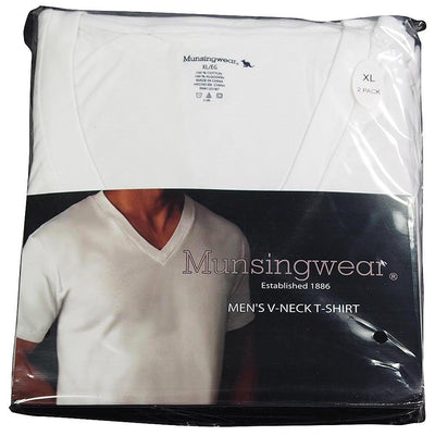 Munsingwear - Big Mens (Pack of 2) V-Neck T-Shirt