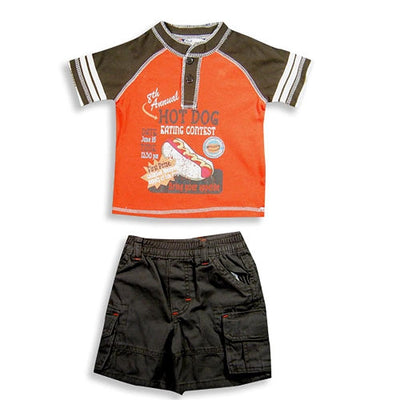 Nick & Eddie - Baby Boys Short Sleeve Short Set