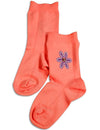 Tic Tac Toe Girls Ankle Socks