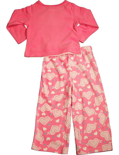 Disney Princess - Little Girls LS Disney Princess Fleece Pajamas