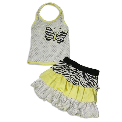 Me Me Me by Lipstik - Little Girls Halter Skirt Set