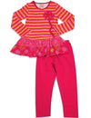 Sweet Potatoes - Little Girls Long Sleeve Legging Set - 8 Fun Patterns - 30 Day Guarantee