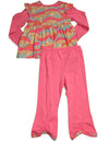 Baby Lulu - Baby Girls Long Sleeve Jill Mushroom Pant Set